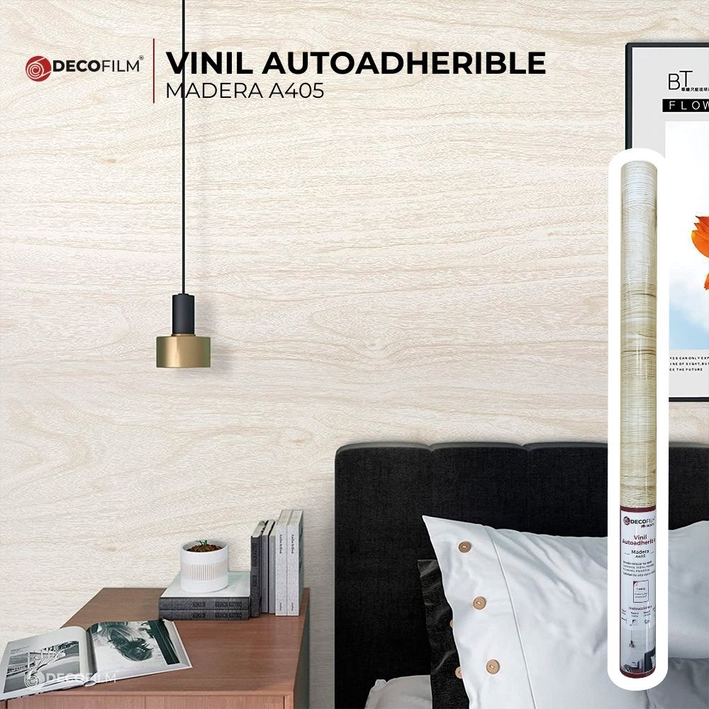 Vinil Autoadherible Madera (1.22x1m) - DECOFILM®