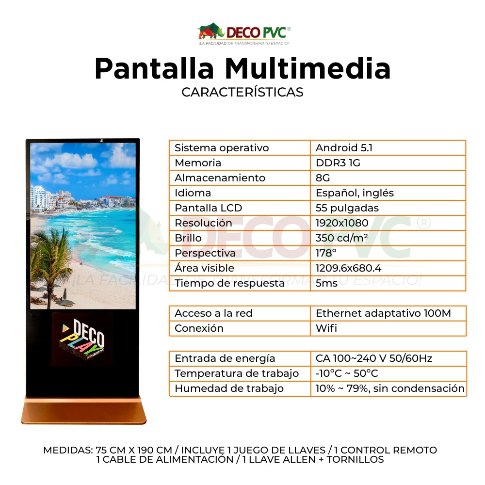Pantalla Multimedia - Decoplay