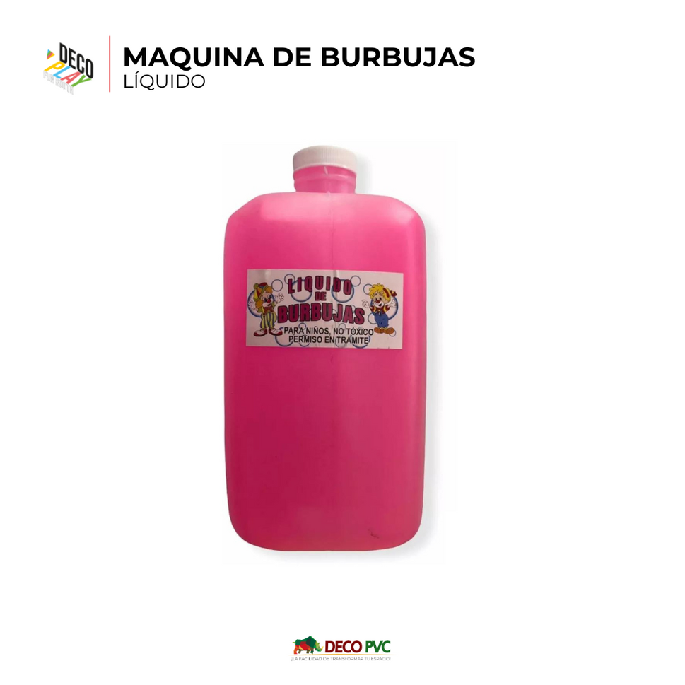 Máquina de BurbujasLiquido para burbujas