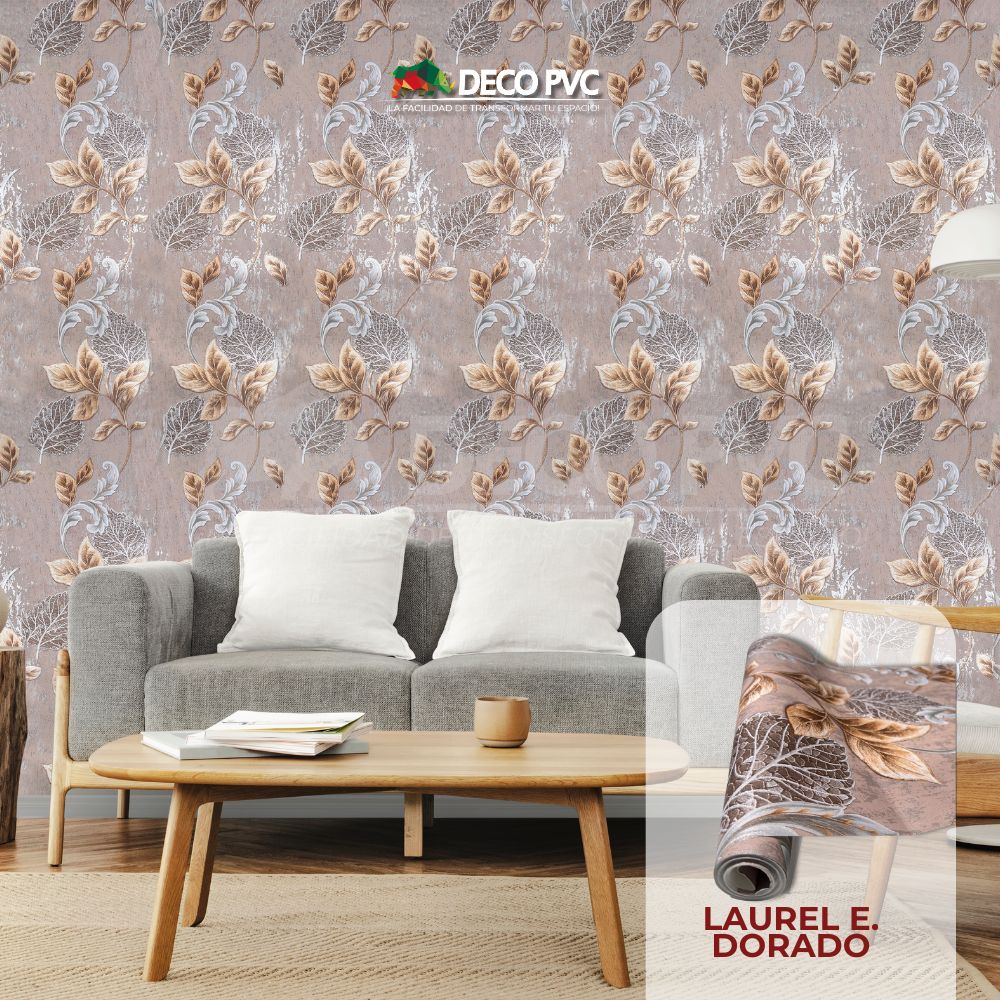 Papel Tapiz Floral Europeo - DECOFILM®