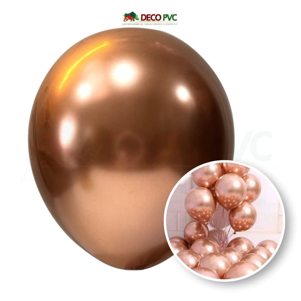 GLOBO CHROME COLOR ROSE GOLD C-009 - BolaBola®