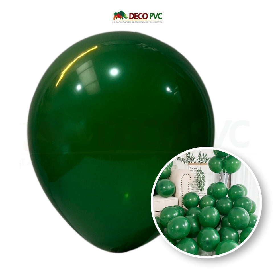 Globo Cristal - BolaBola®CT009 GRASS GREEN 10"