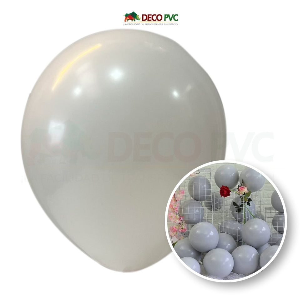 Globo Cristal - BolaBola®CT003 GRAY 10"