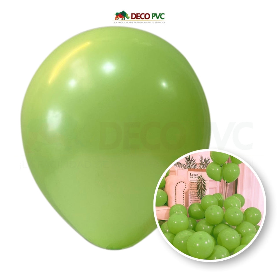 Globo Cristal - BolaBola®CT007 LEMON GREEN 10"