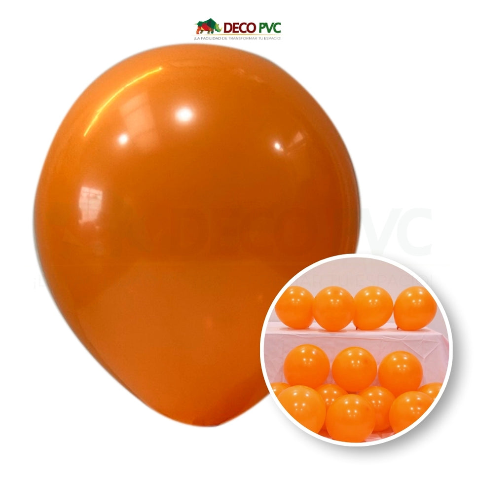 Globo Cristal - BolaBola®CT010 10" ORANGE 10"