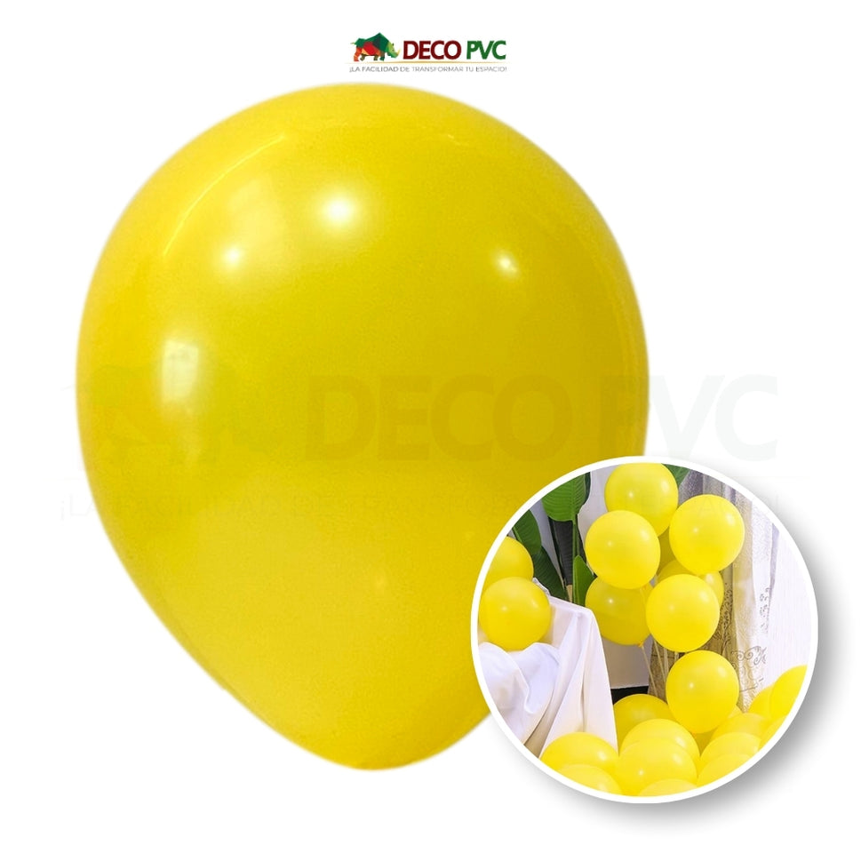 Globo Cristal - BolaBola®CT002 YELLOW 10"