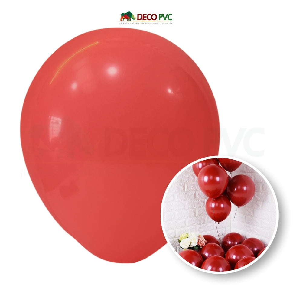 Globo Macaron Pastel - BolaBola®M-007 CHERRY 10"