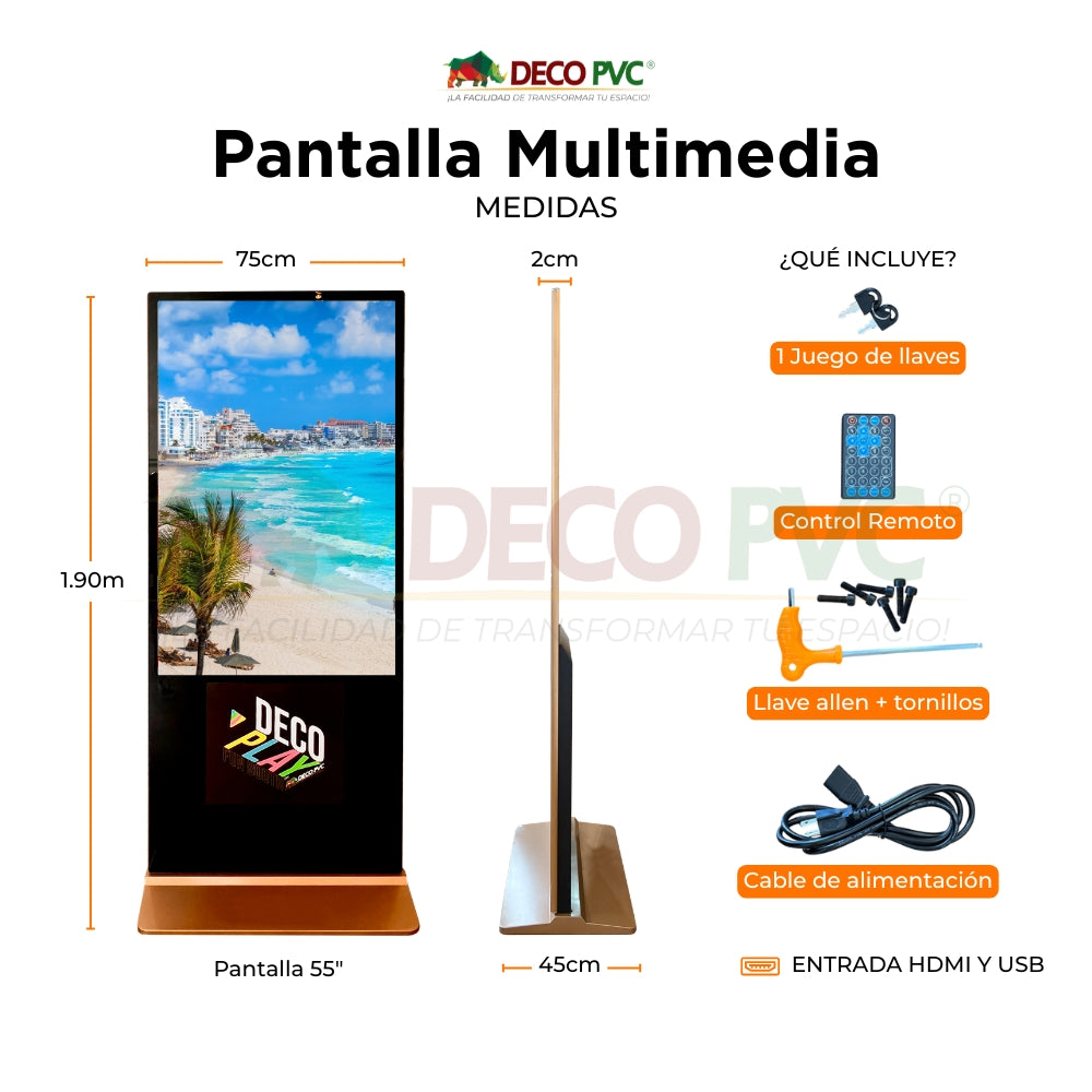 Pantalla Multimedia - Decoplay