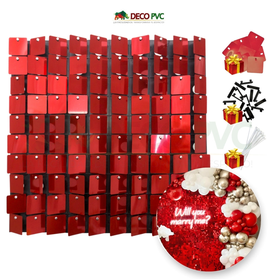 PANEL 4D Plus / 15pzas / 30*30cmCherry