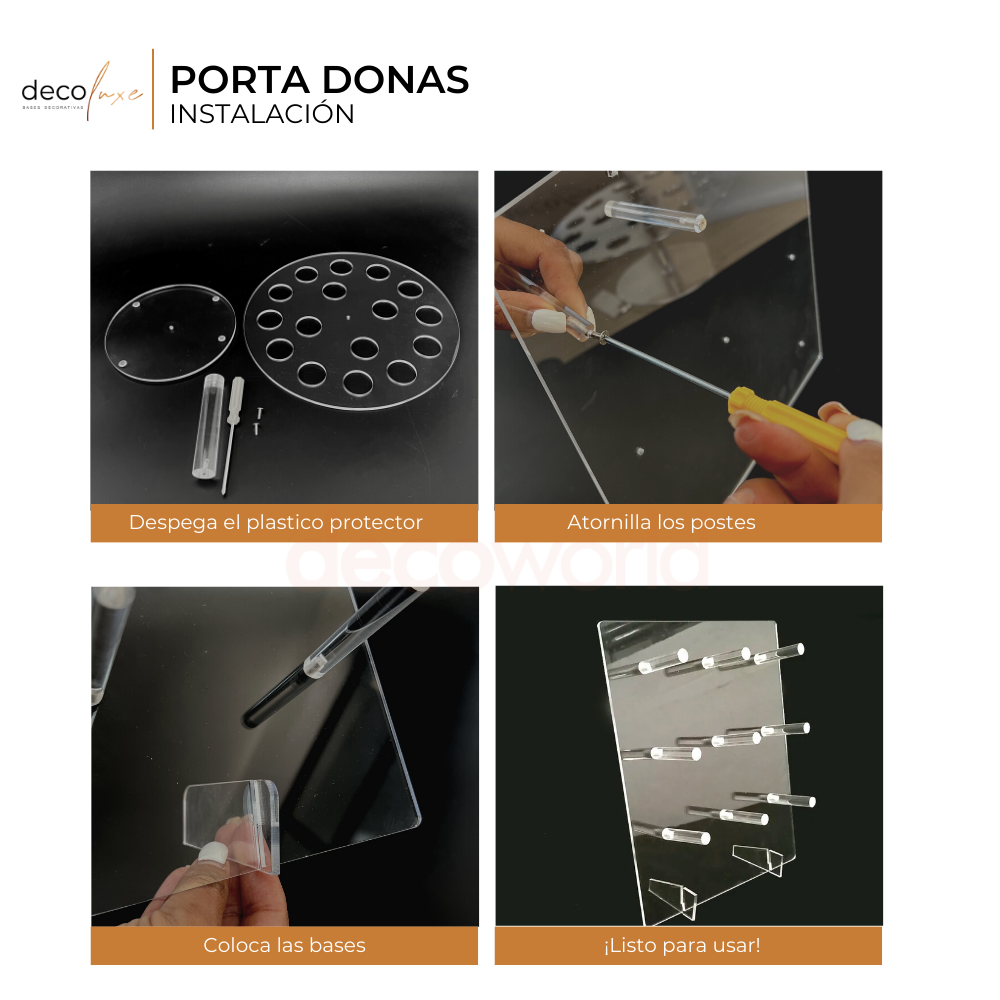 Base Snacks Porta Donas