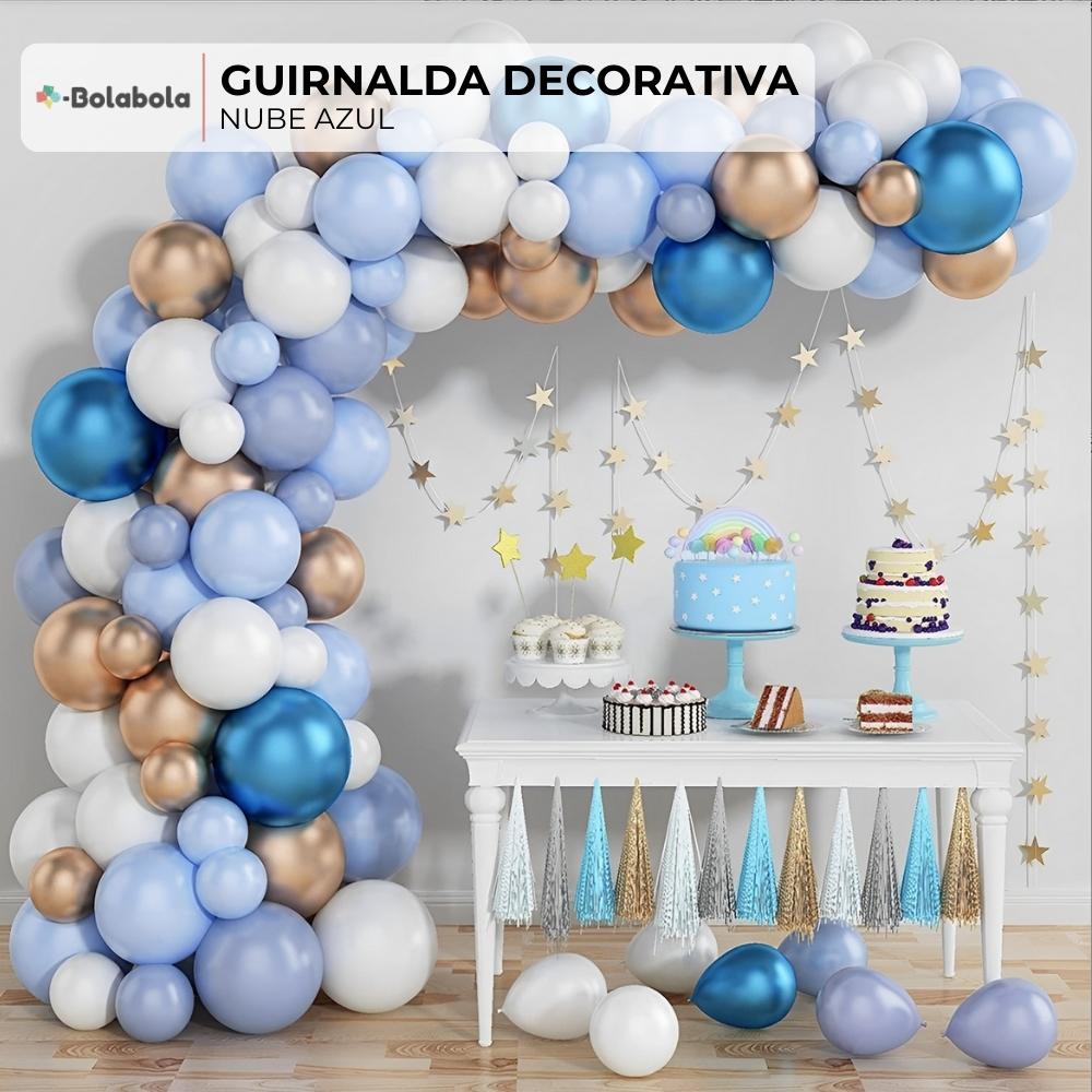 Nube Azul - Guirnalda decorativa de globos - BolaBola®