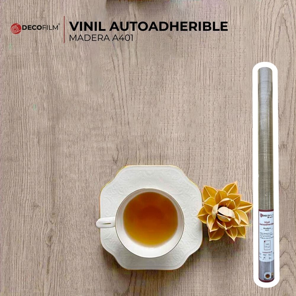 Vinil Autoadherible Madera (1.22x1m) - DECOFILM®