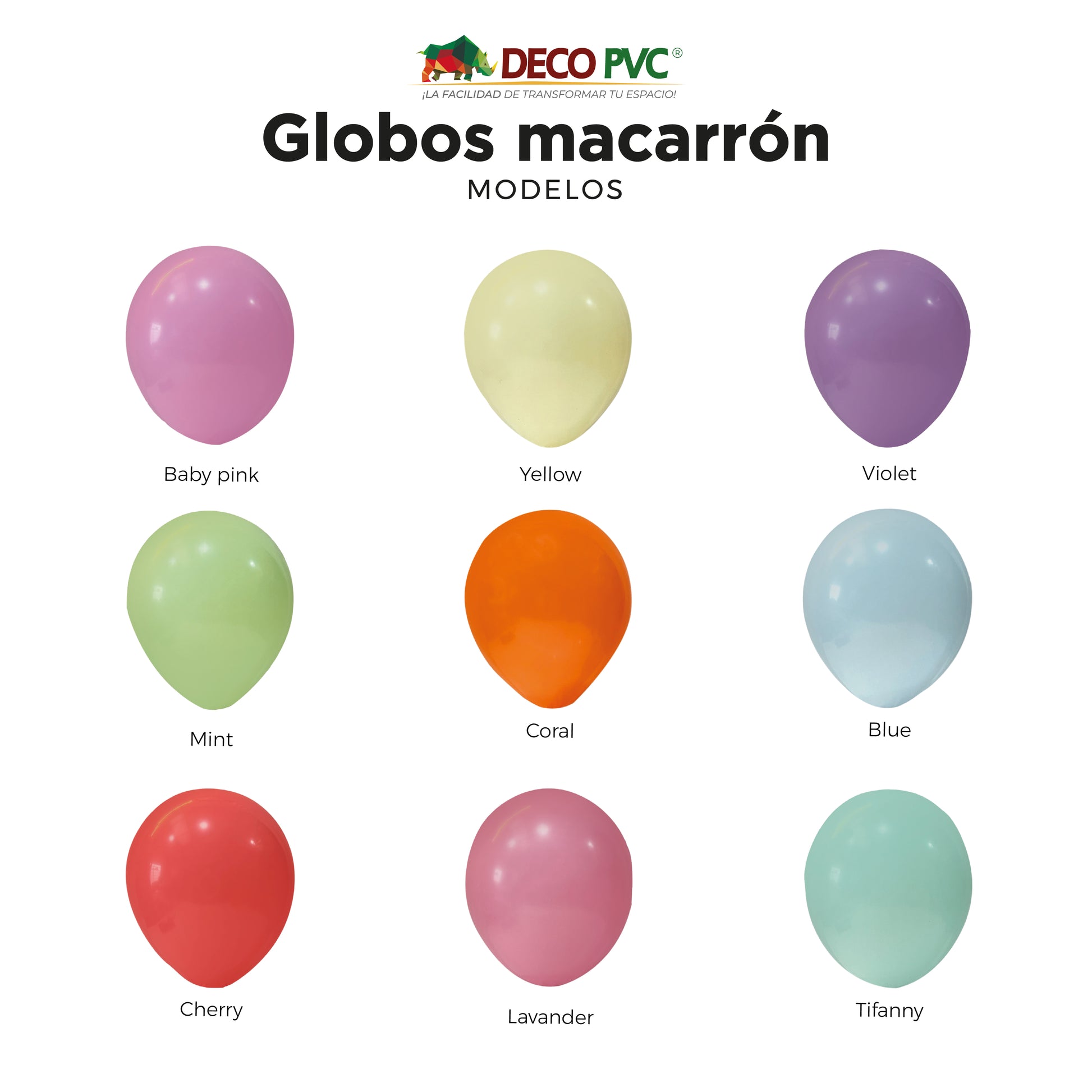 Globo Macaron Pastel - BolaBola®