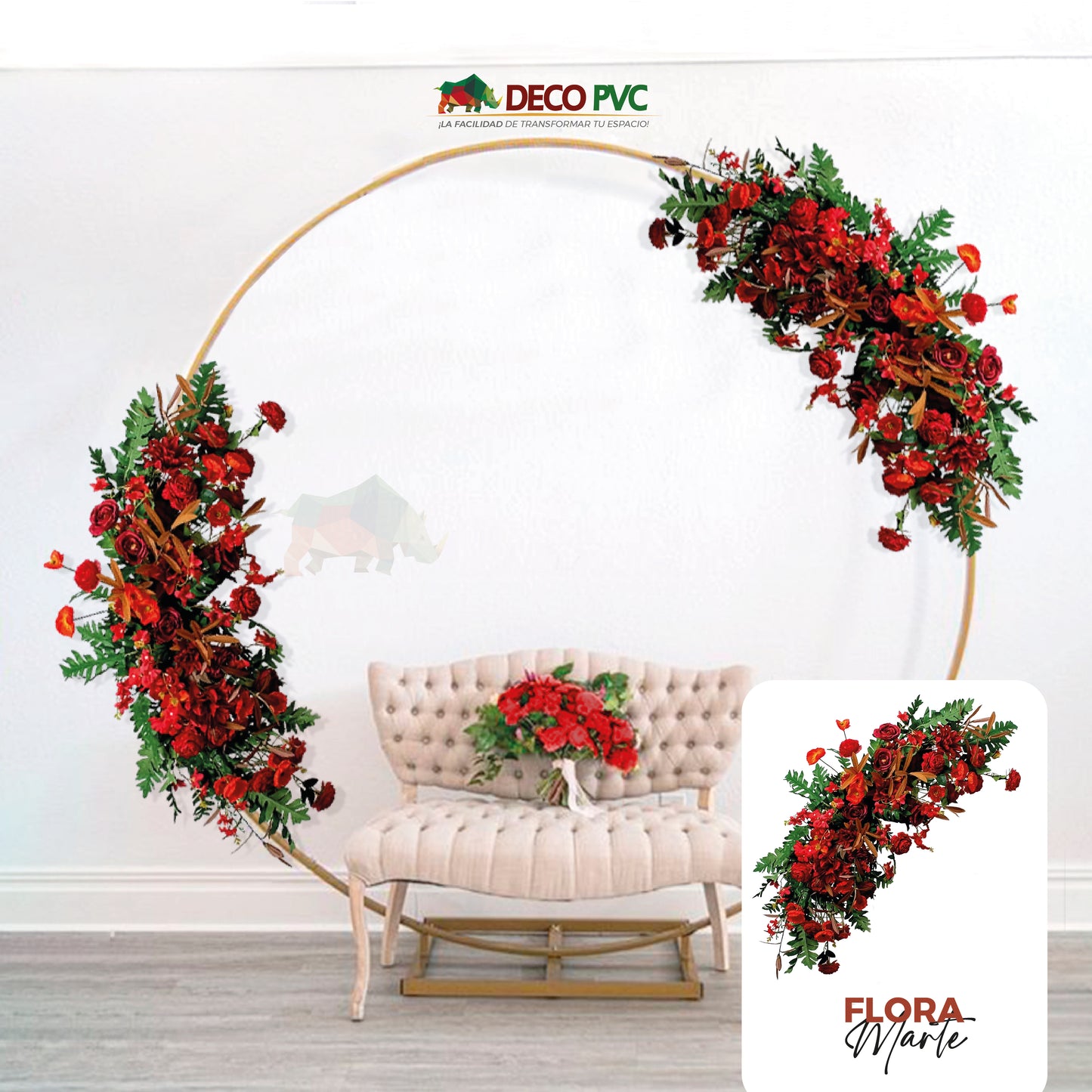 Flora Moon / Arco Floral - DECOFLORA®