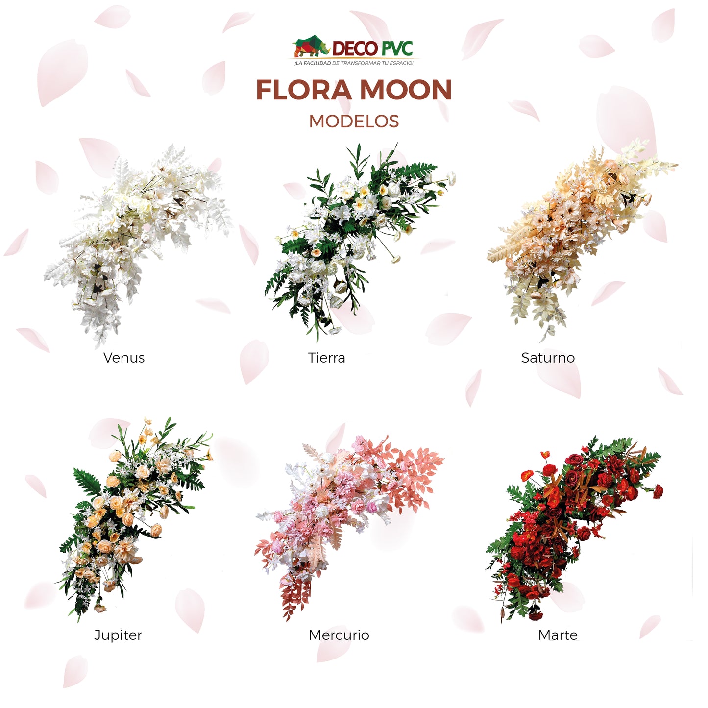 Flora Moon / Arco Floral - DECOFLORA®