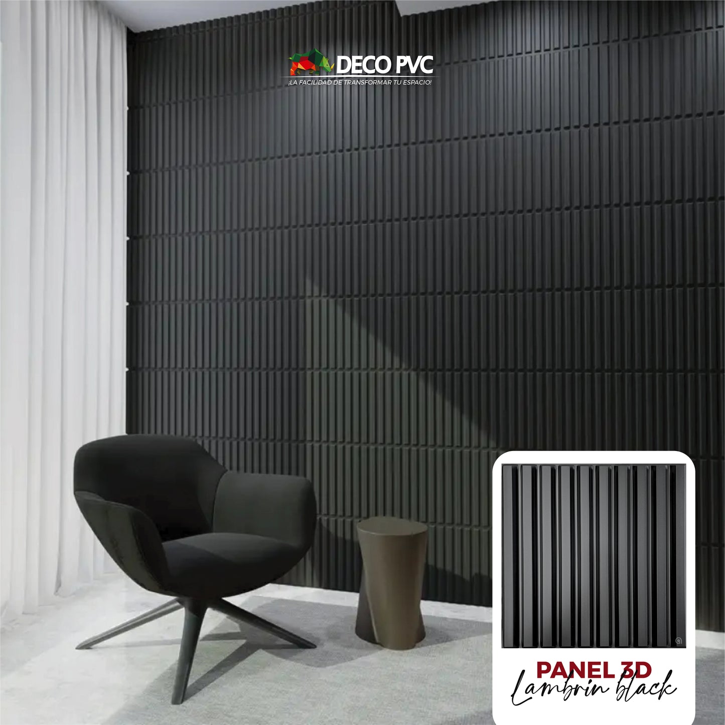 PANEL 3D - Lambrin S010 / 10pzas / 50*50cm