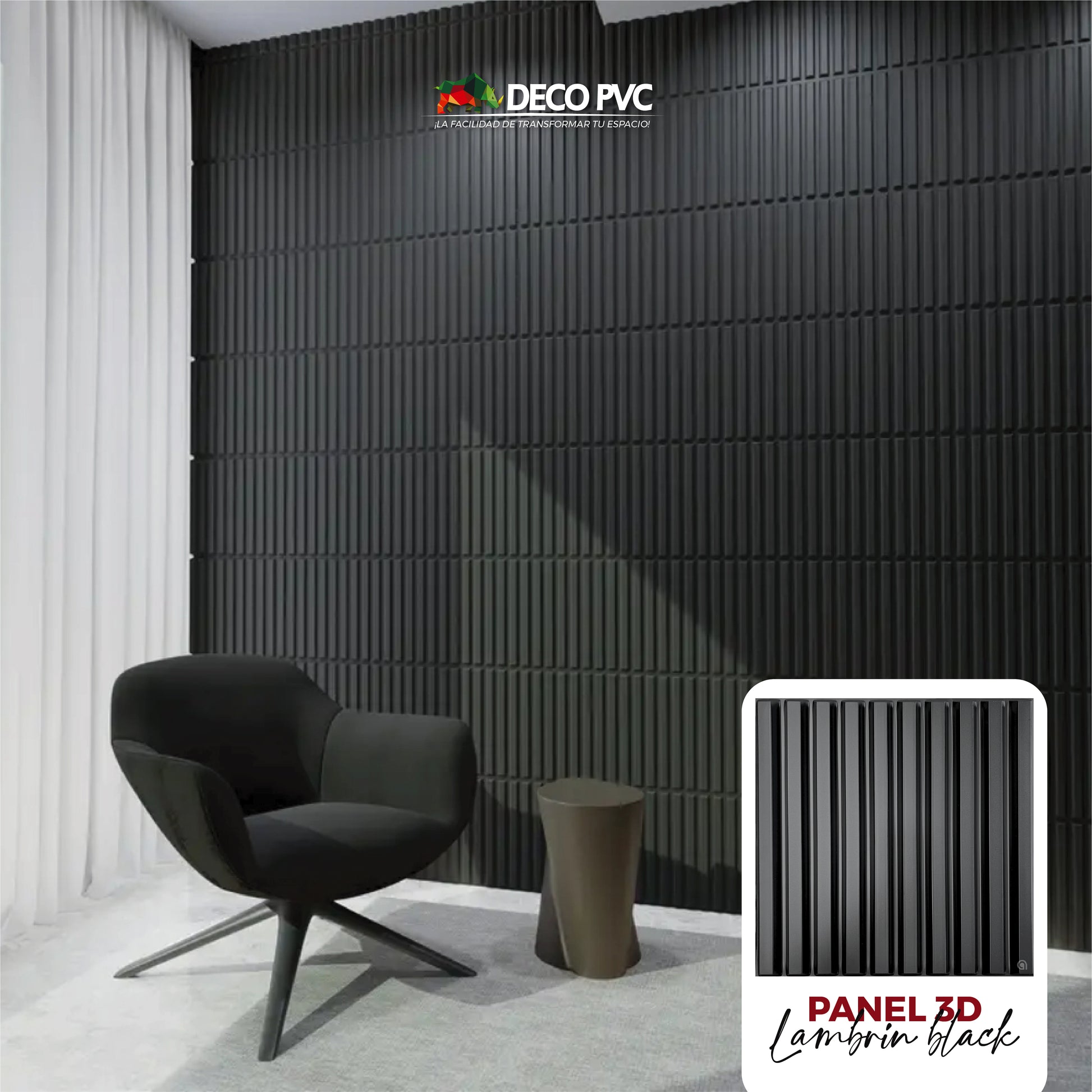 PANEL 3D - Lambrin S010 / 10pzas / 50*50cm