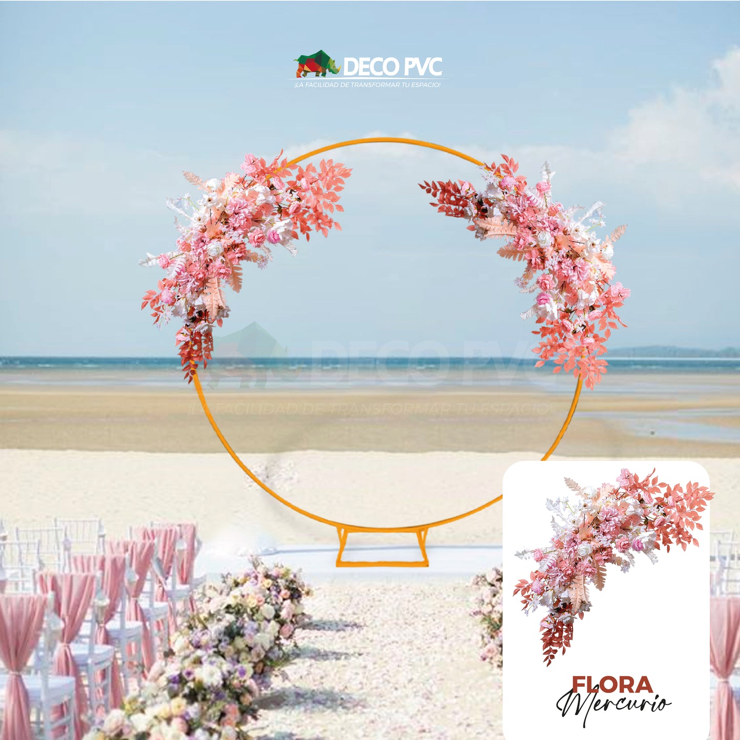 Flora Moon / Arco Floral - DECOFLORA®