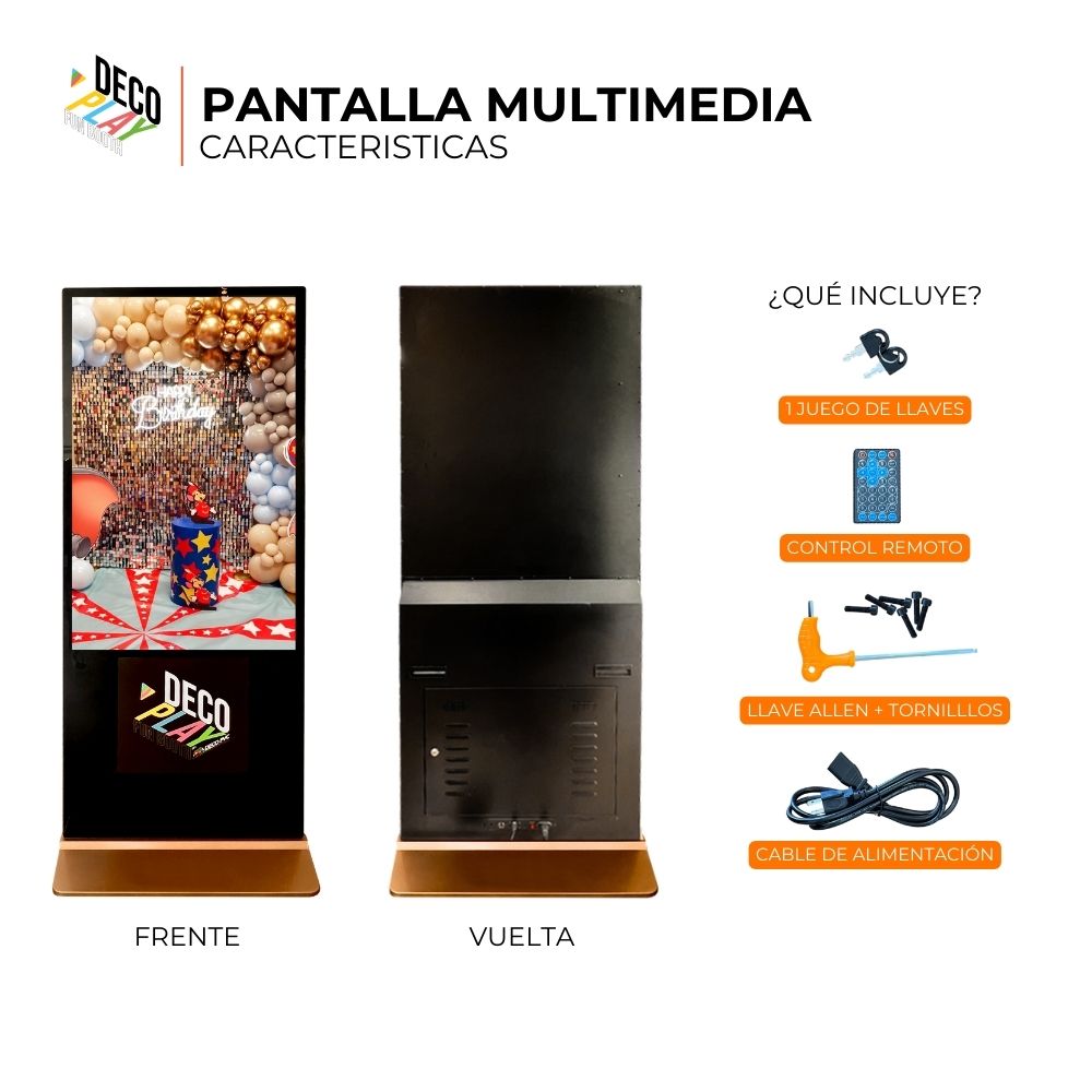 Pantalla Multimedia - Decoplay