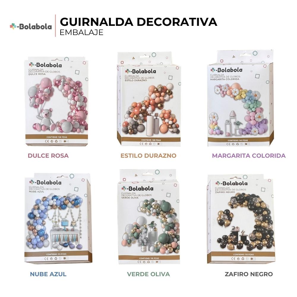 Dulce Rosa - Guirnalda decorativa de globos - BolaBola®