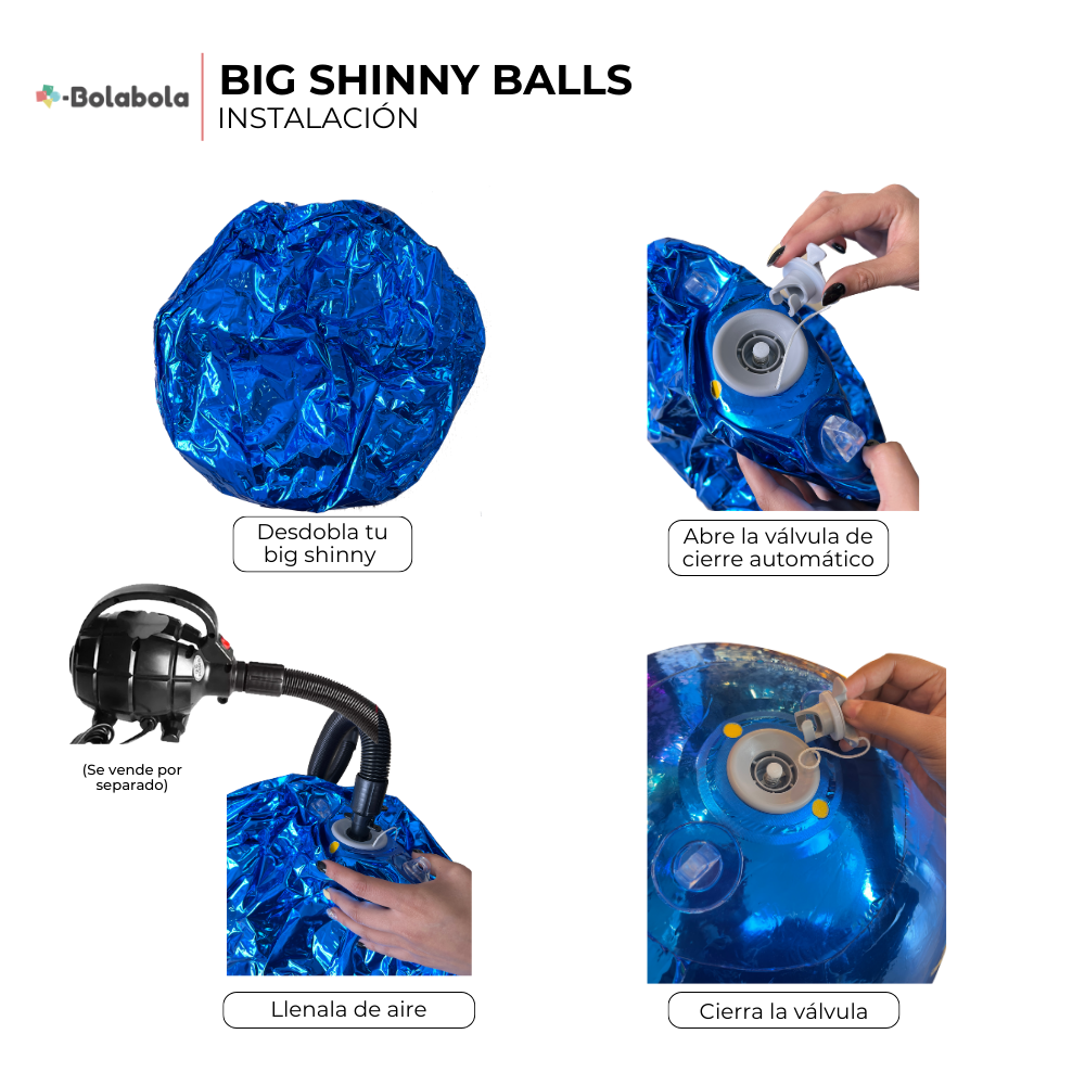 Big Shiny Balls / Acrilico - BolaBola®