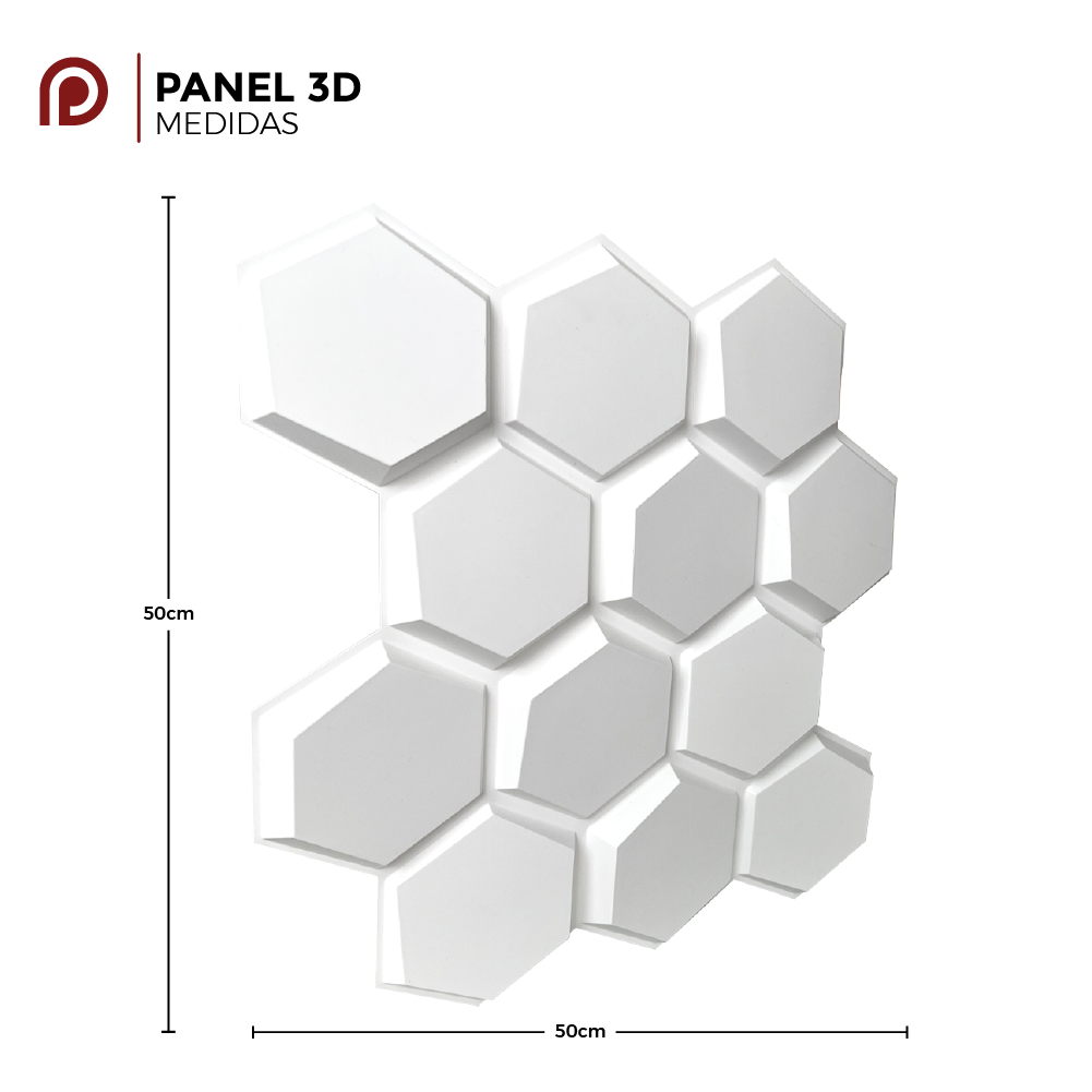 PANEL 3D Profesional - X2603 MIEL  / 10pzas / 50*50cm