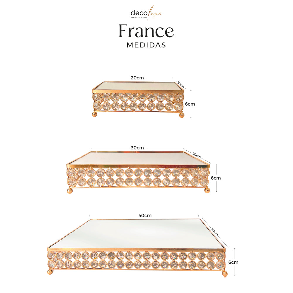 SET FRANCE - DECOLUXE - BASE PARA PASTEL