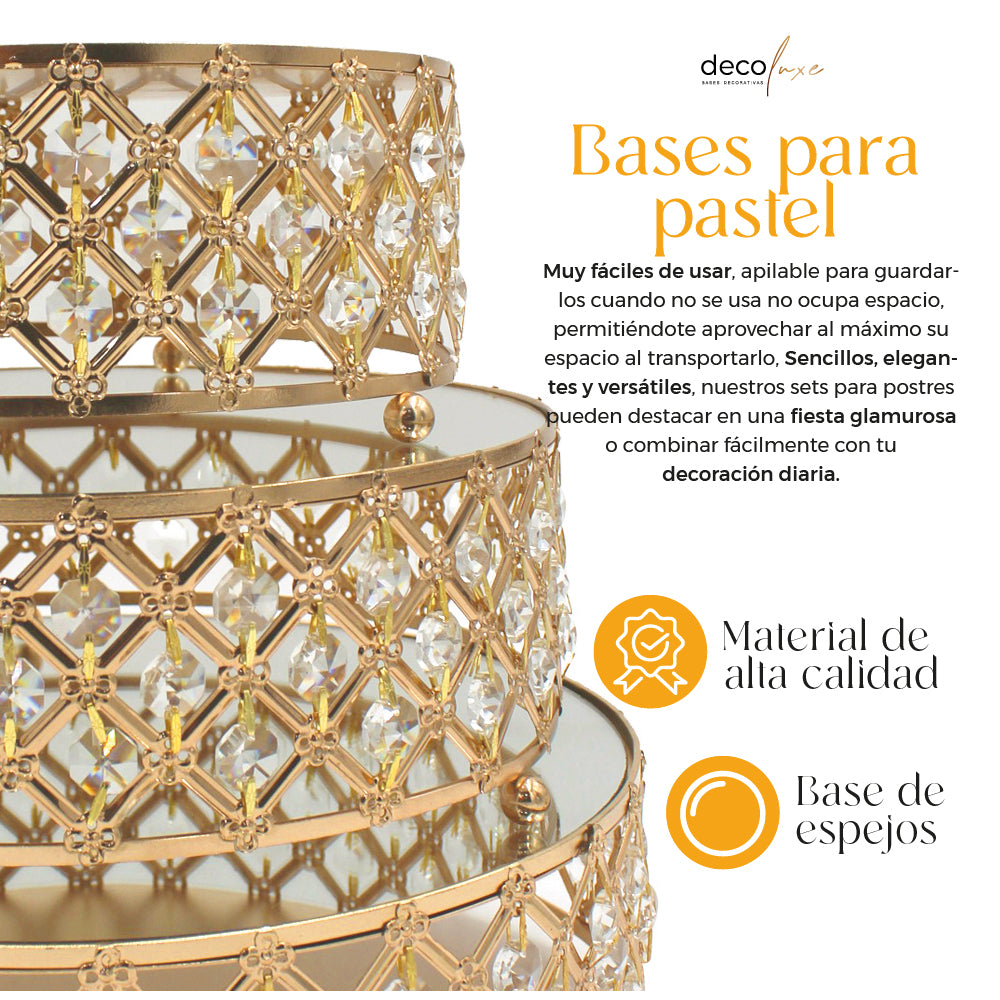 SET ROMA - DECOLUXE - BASE PARA PASTEL