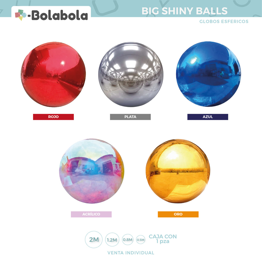 Big Shiny Balls / Plata - BolaBola®
