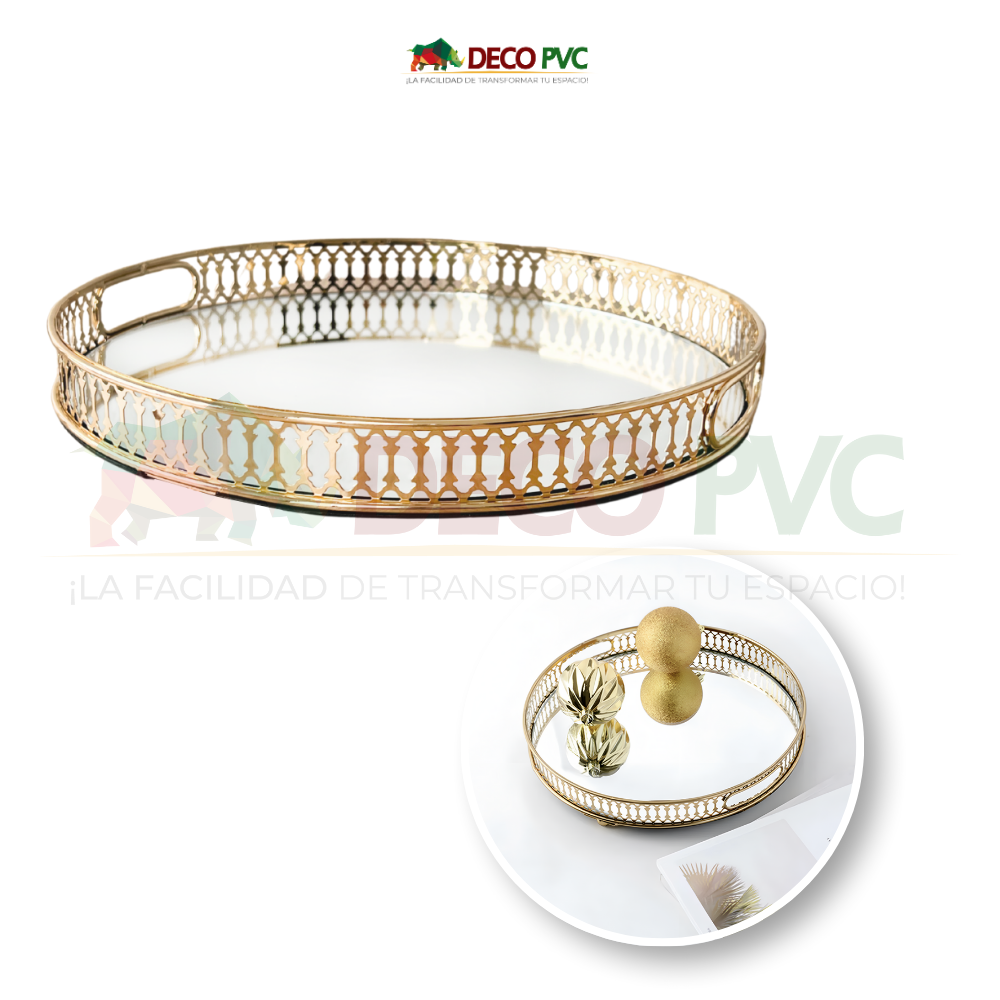 Charola Decorativa - Decoluxe