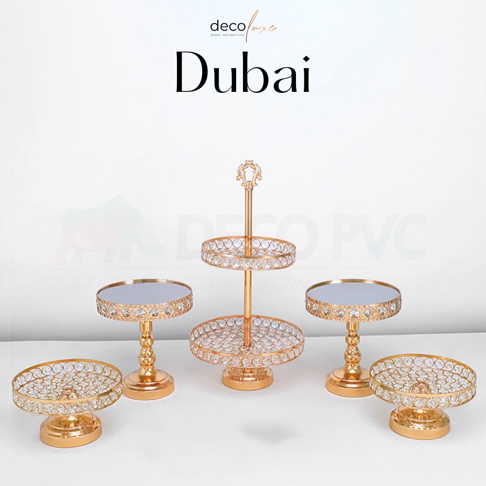 SET DUBAI - DECOLUXE - BASE PARA PASTEL