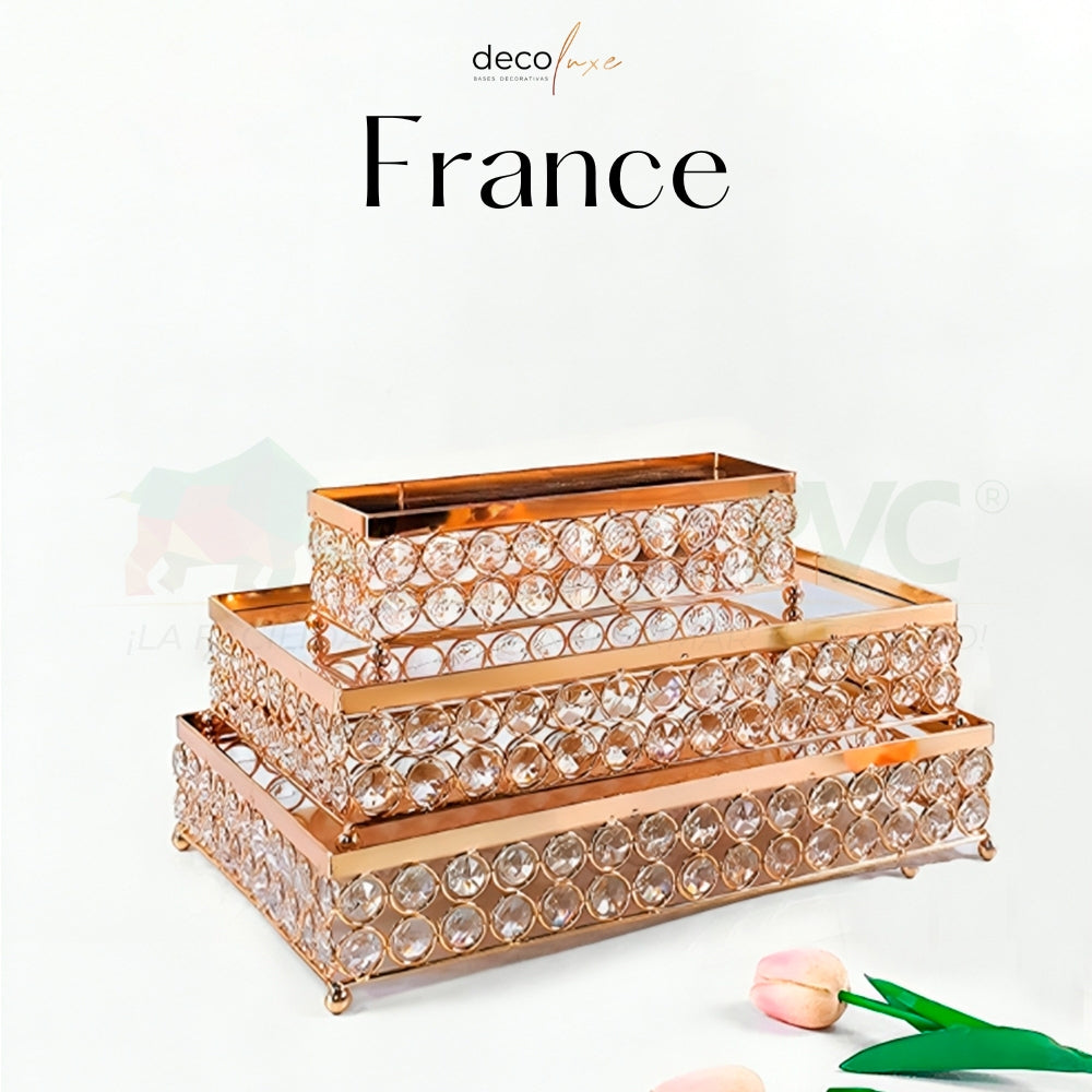 SET FRANCE - DECOLUXE - BASE PARA PASTEL