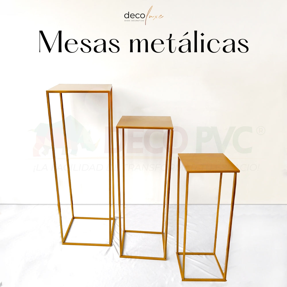 Set de 3 mesas - Decoluxe