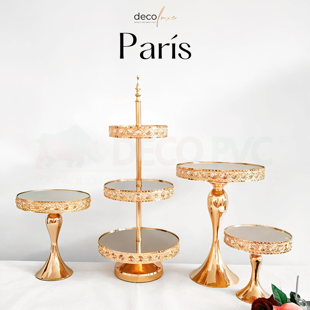 SET PARIS - DECOLUXE - BASE PARA PASTEL