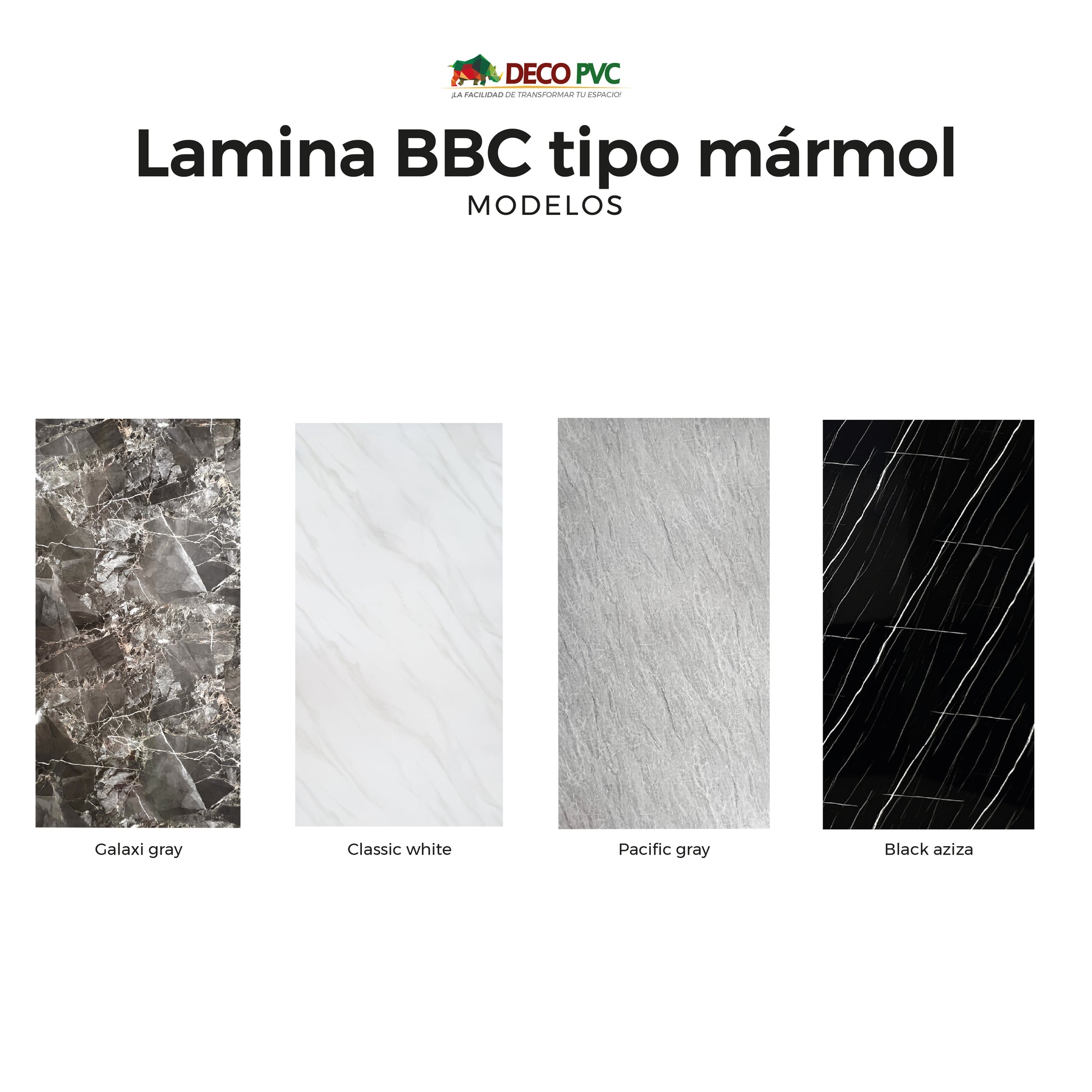 Lamina BBC - Classic White Mármol (5mm)