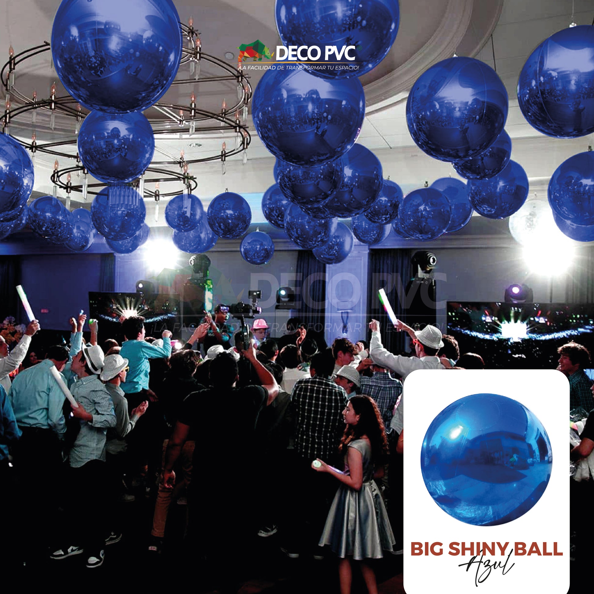 Big Shiny Balls / Azul - BolaBola®