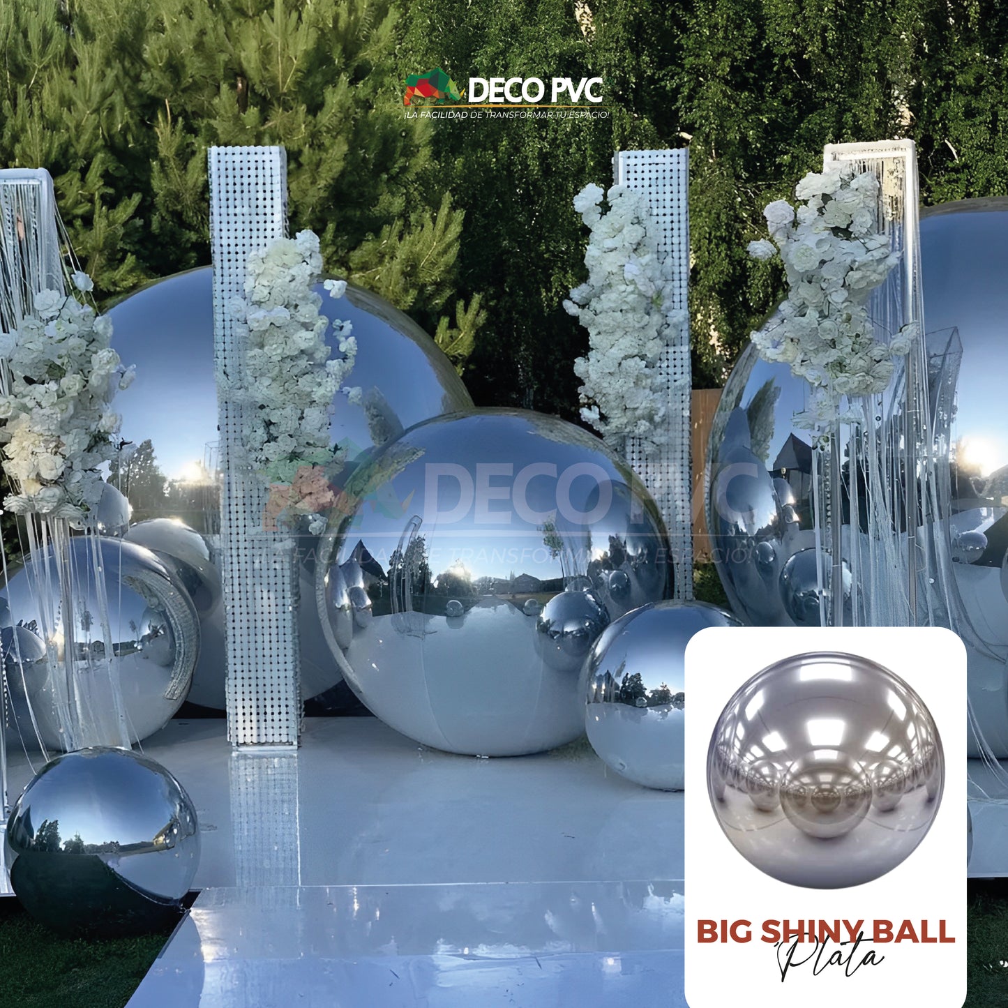 Big Shiny Balls / Plata - BolaBola®