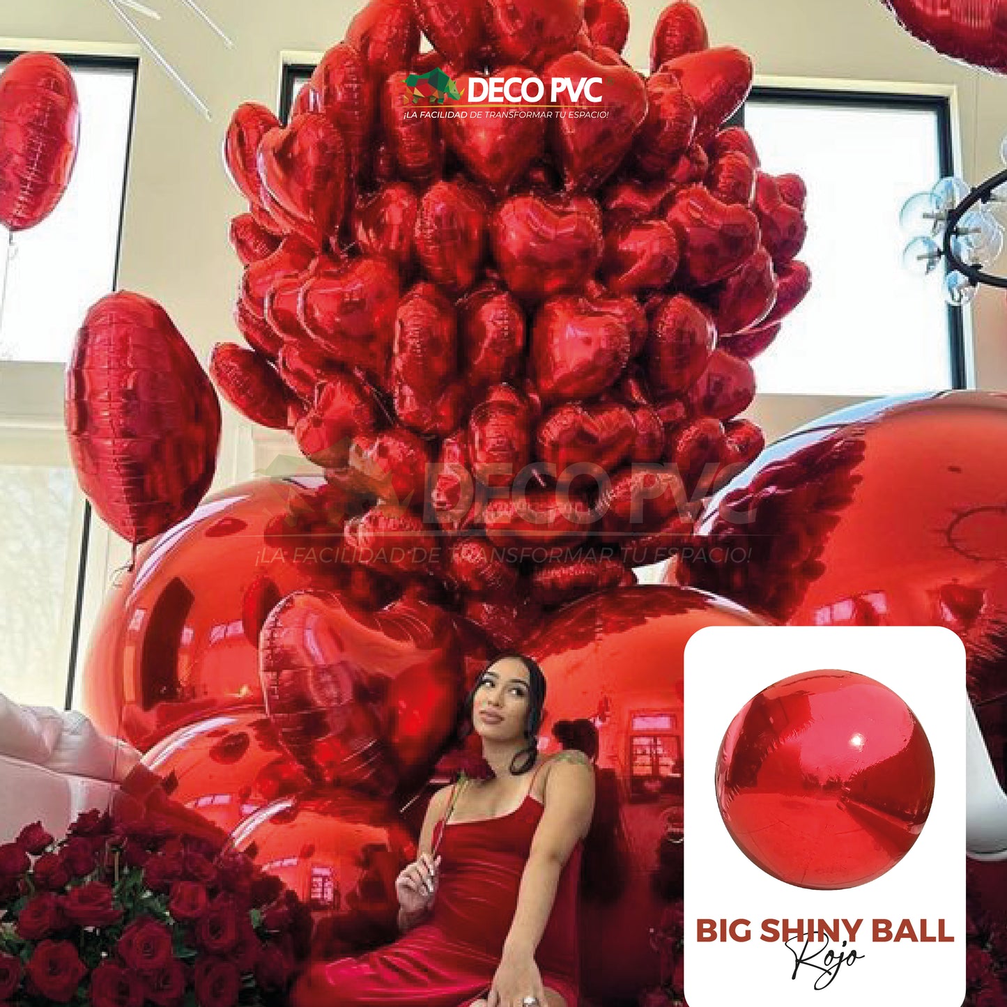 Big Shiny Balls / Rojo - BolaBola®