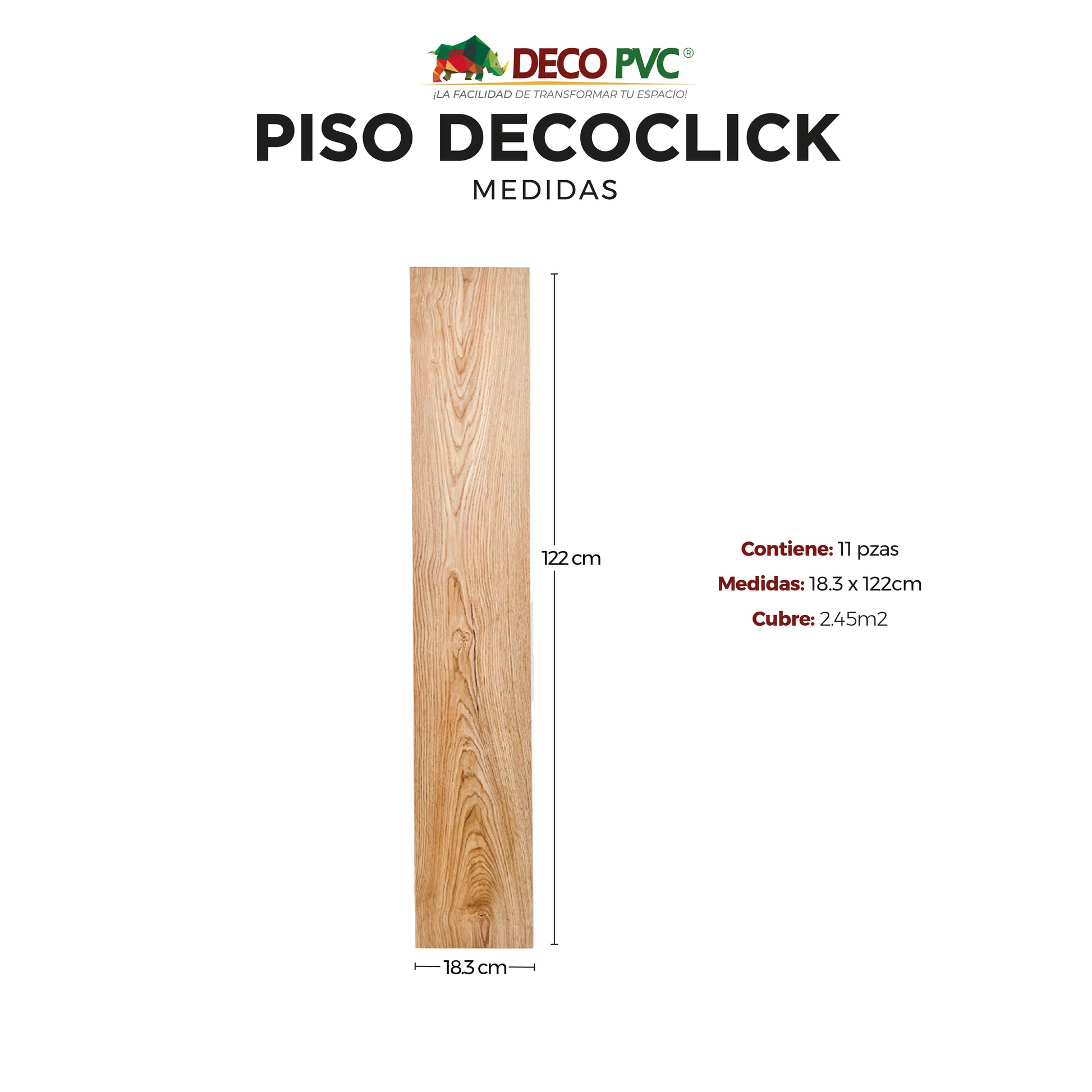 Piso SPC Decoclick - Decoworld