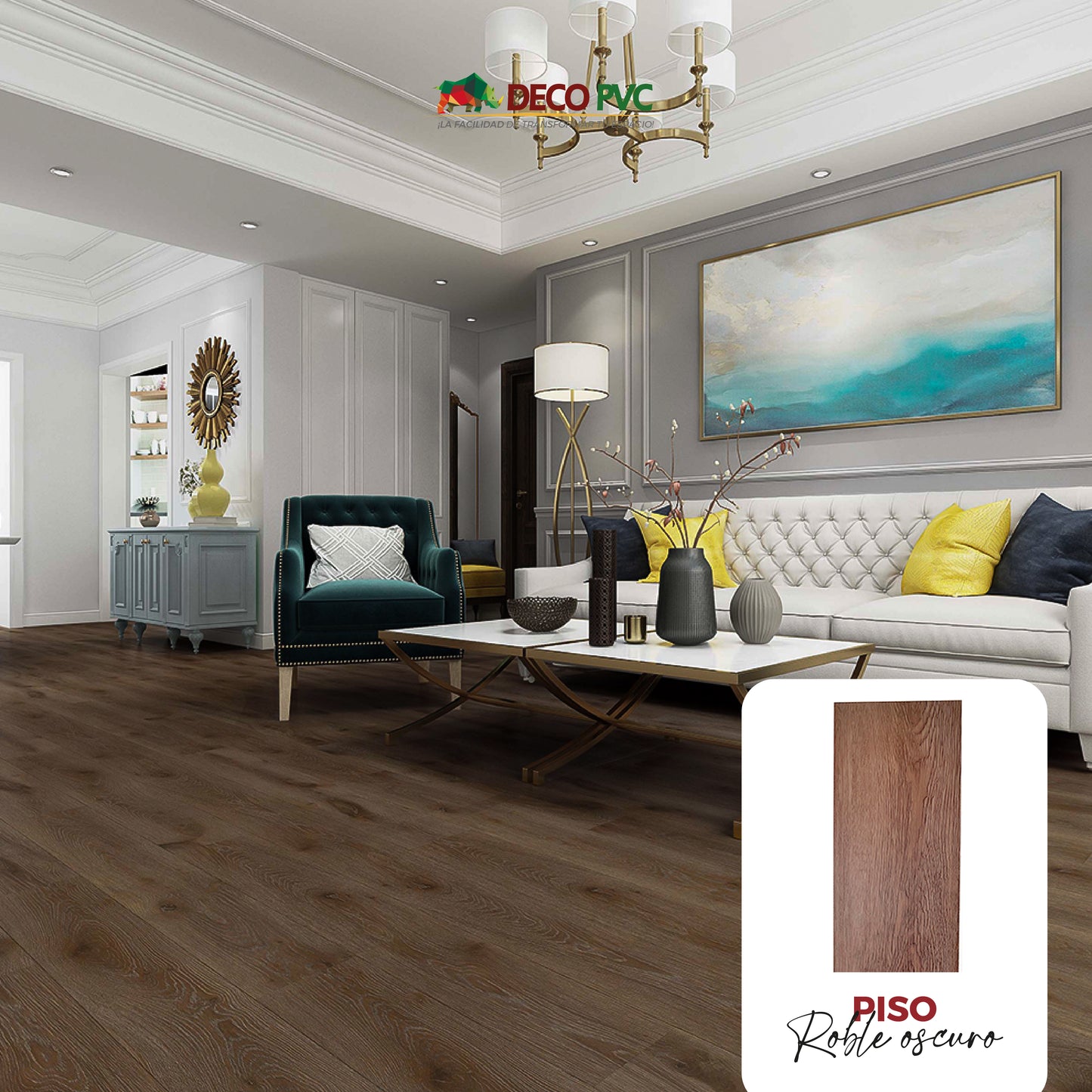 Piso SPC Decoclick - Decoworld