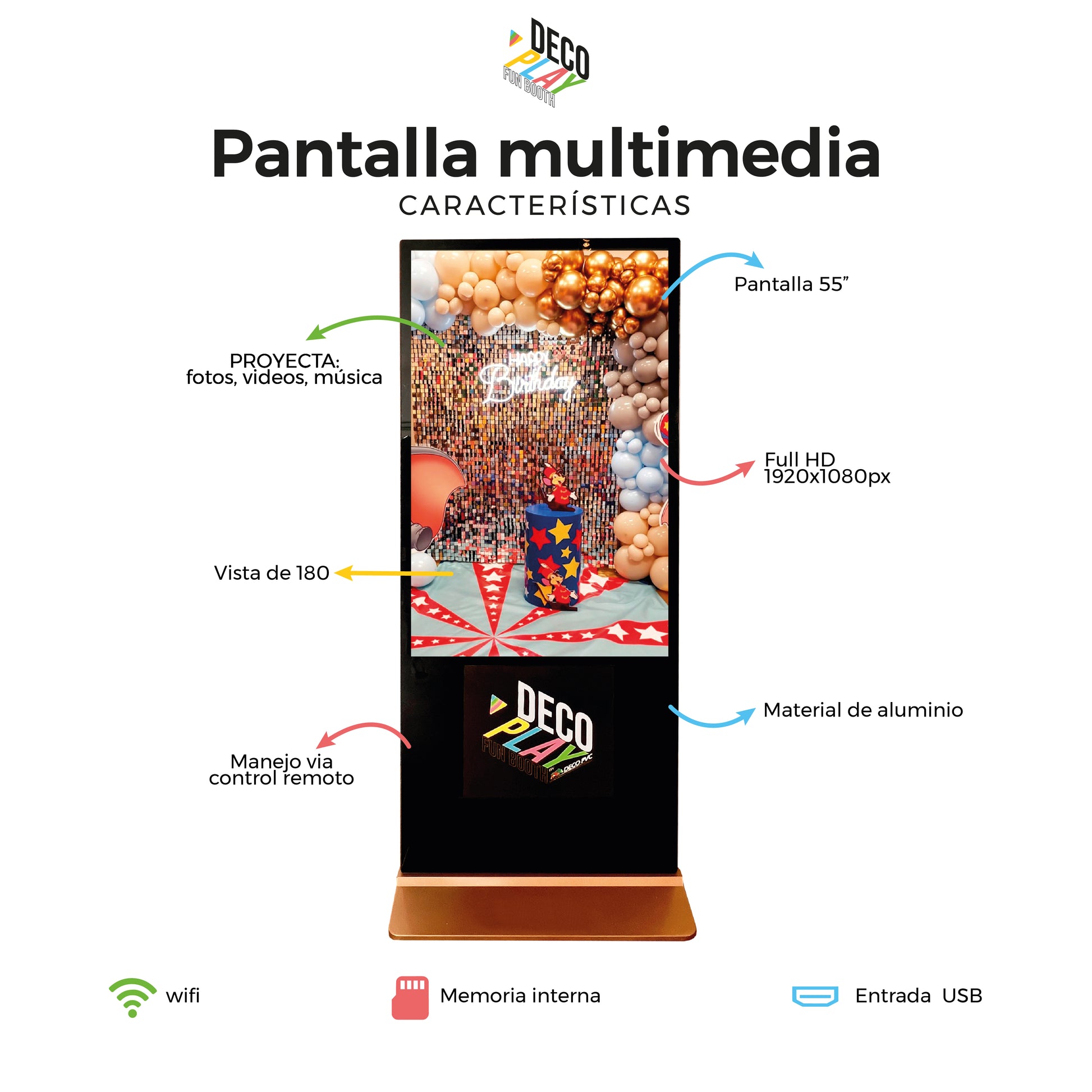 Pantalla Multimedia - Decoplay