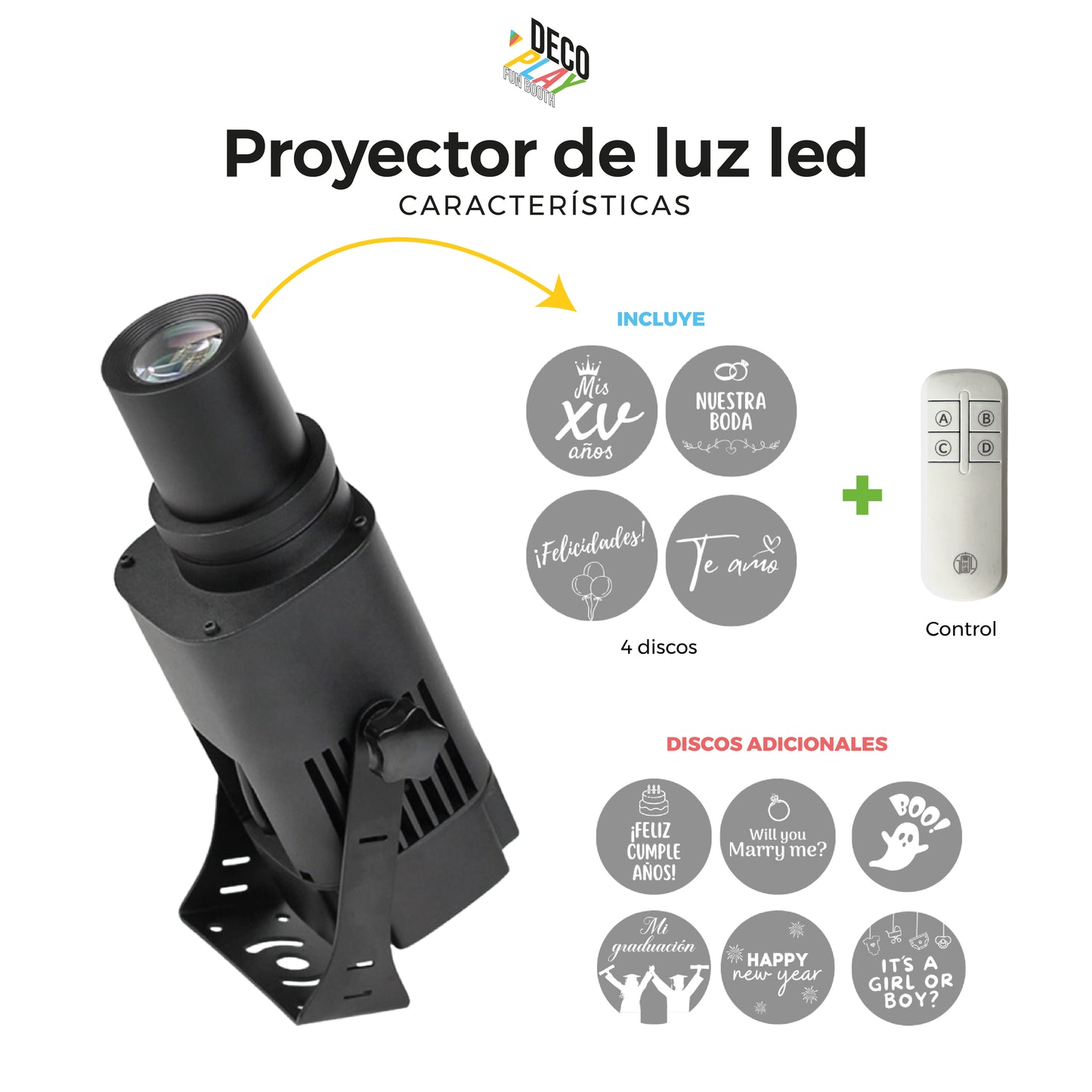 Proyector luz led - Decoplay