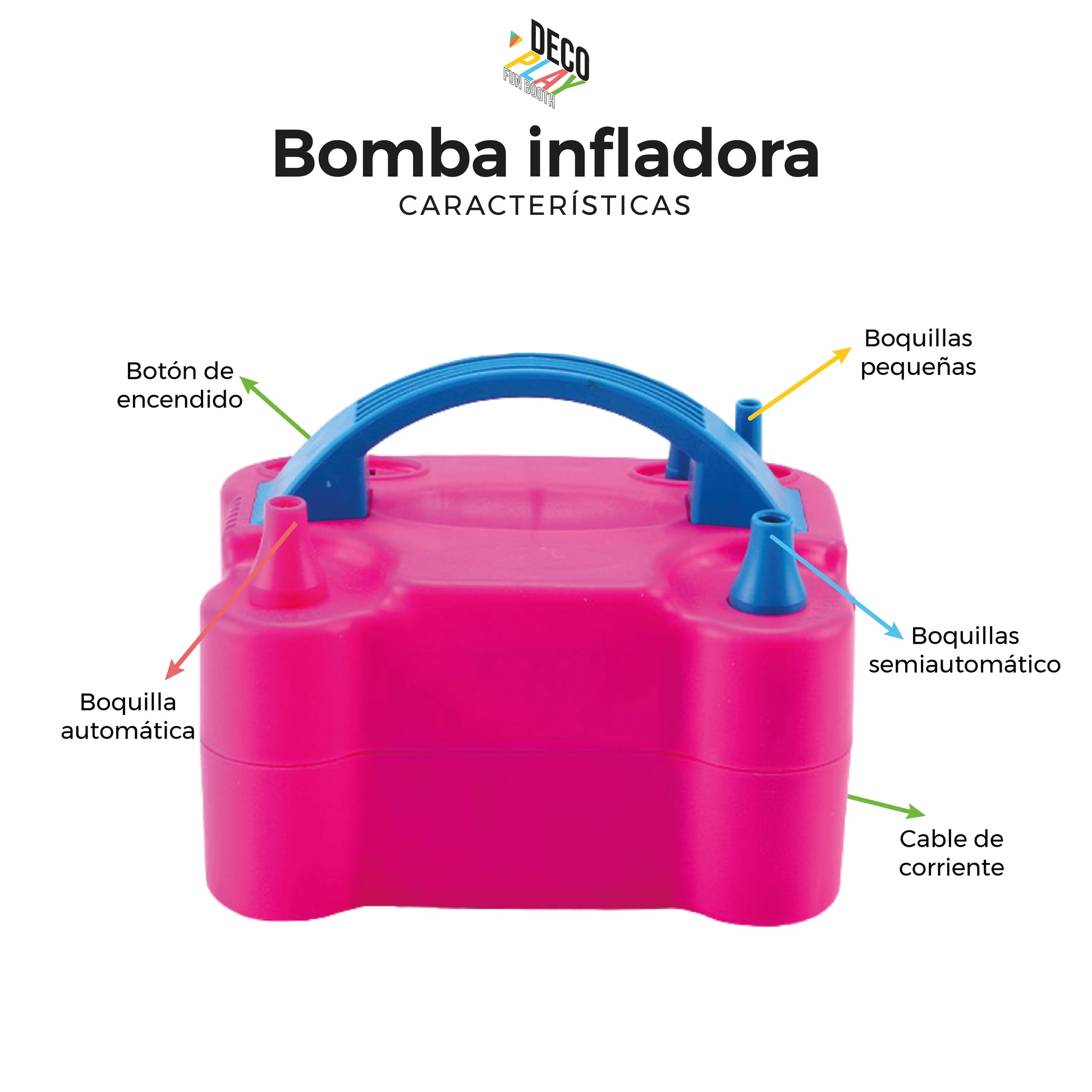 Bomba Infladora para globos - BolaBola®