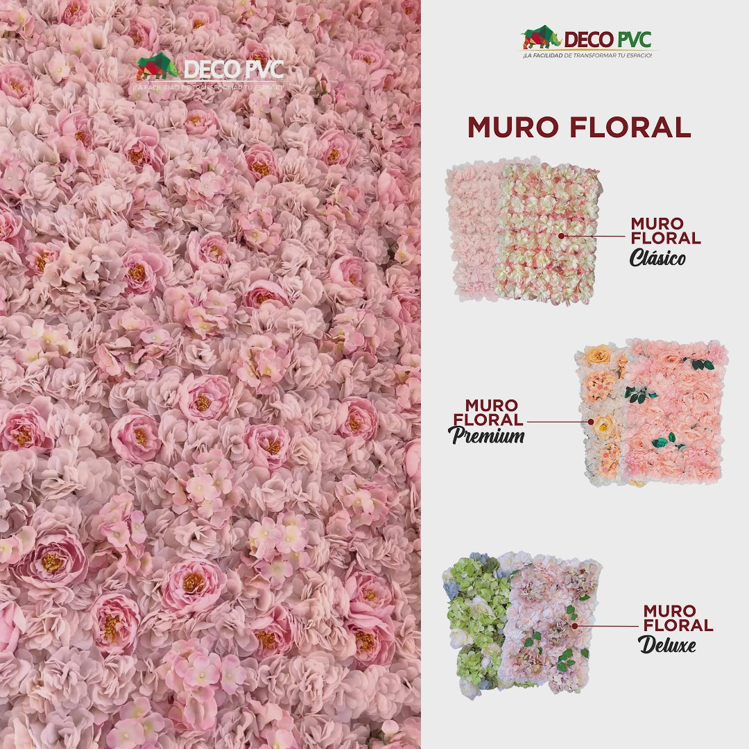 Muro Floral / Modelos Clásico - DECOFLORA®