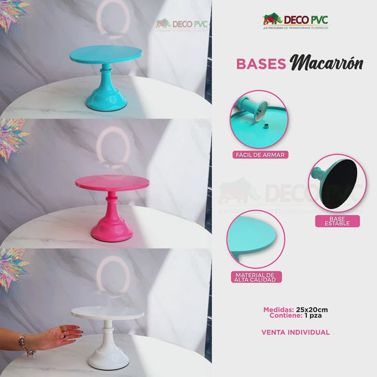 MODELO G - DECOLUXE-BASE PARA PASTEL