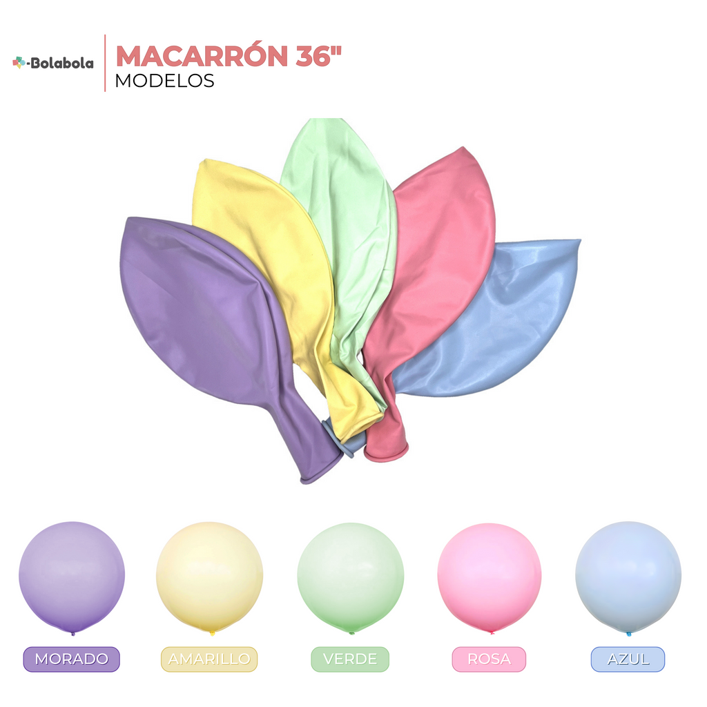 Globo Macaron Pastel - BolaBola®