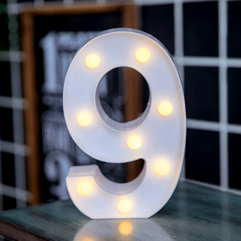 D LIGHTS-NUMEROS9