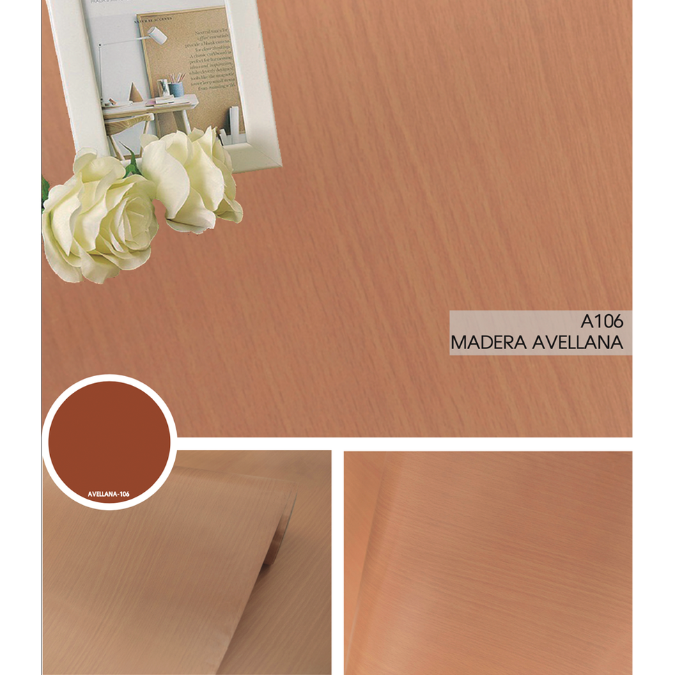 Vinil Autoadherible Madera (1.22x1m) - DECOFILM®A106