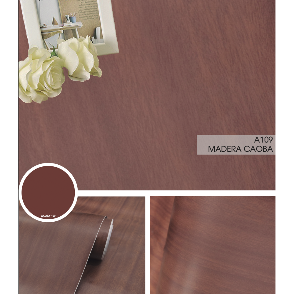 Vinil Autoadherible Madera (1.22x1m) - DECOFILM®