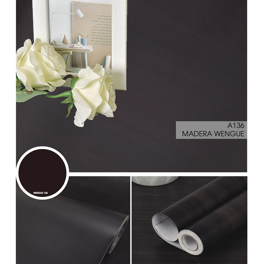 Vinil Autoadherible Madera (1.22x1m) - DECOFILM®